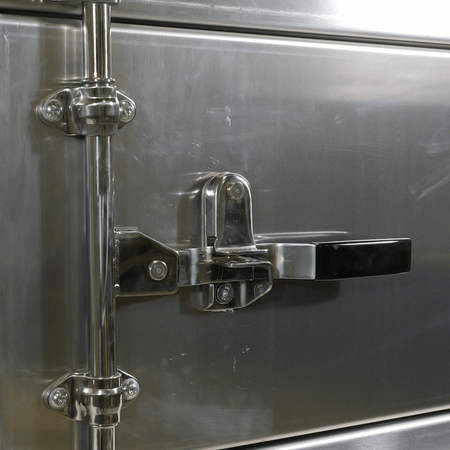 24" x 24" x 60" Cam Lock Tool Box - Aluminum Underbody Storage TC-242460 - FleetPro - FLEETPRO PARTS & TIRES