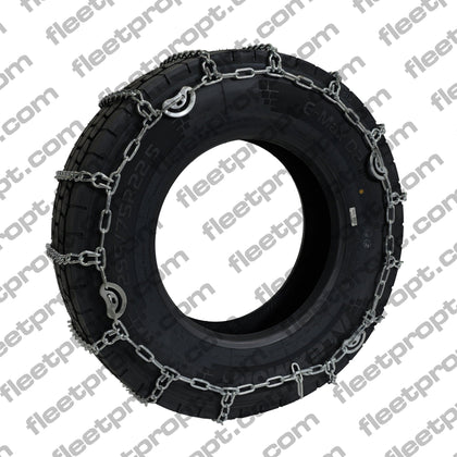 Winter Tire Chains (Set of 2) – Fits 295/75R22.5, 11R22.5 – DOT Approved Cam Twist Link TC02202 - FleetPro - FLEETPRO PARTS & TIRES