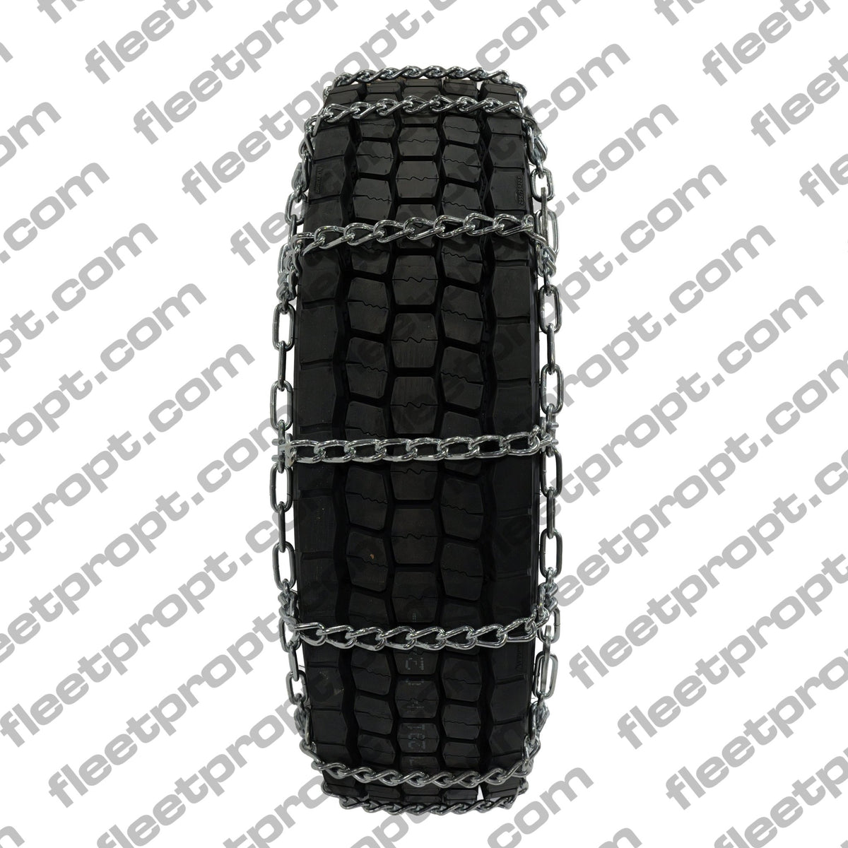 Winter Tire Chains (Set of 2) – Fits 295/75R22.5, 11R22.5 – DOT Approved Cam Twist Link TC02202 - FleetPro - FLEETPRO PARTS & TIRES