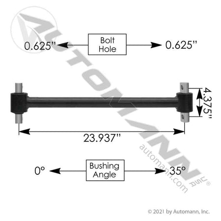 Freightliner Fixed Torque Rod Assembly – FAS I & FAS II – 23.93" – Replaces A16-16749-001