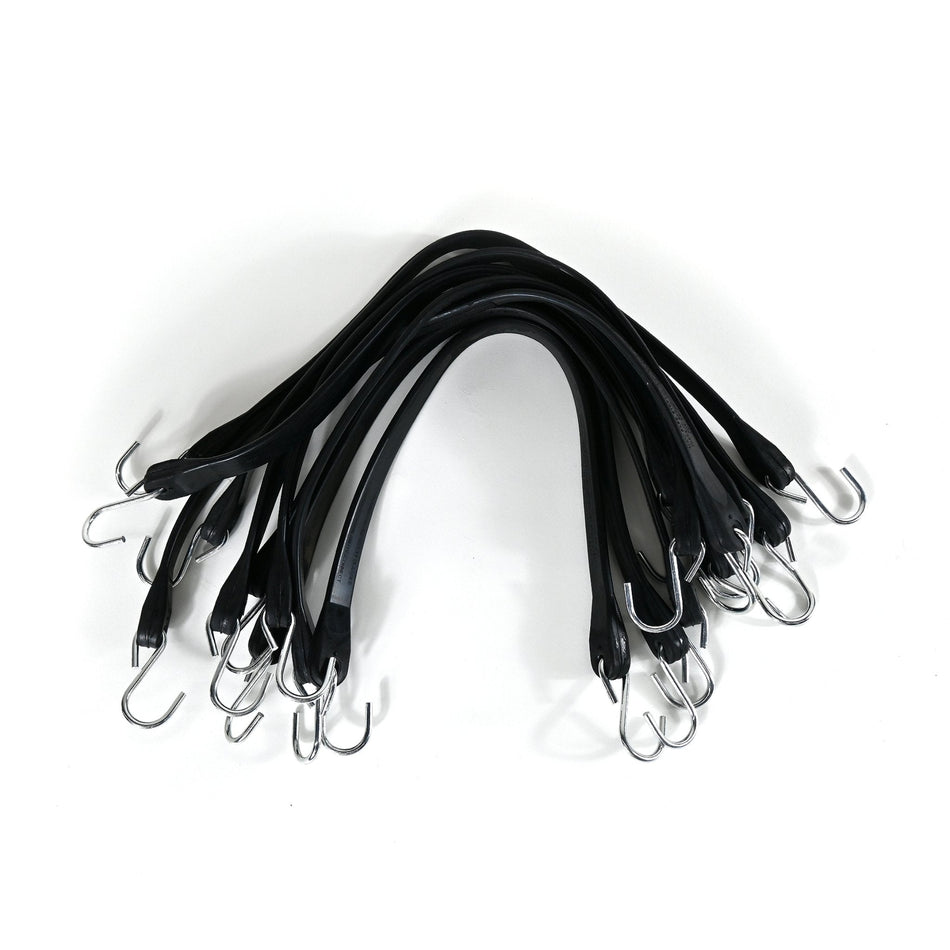 21" Bungee Cords w Crimped Hooks / Box of 50 TS21 - FleetPro - FLEETPRO PARTS & TIRES